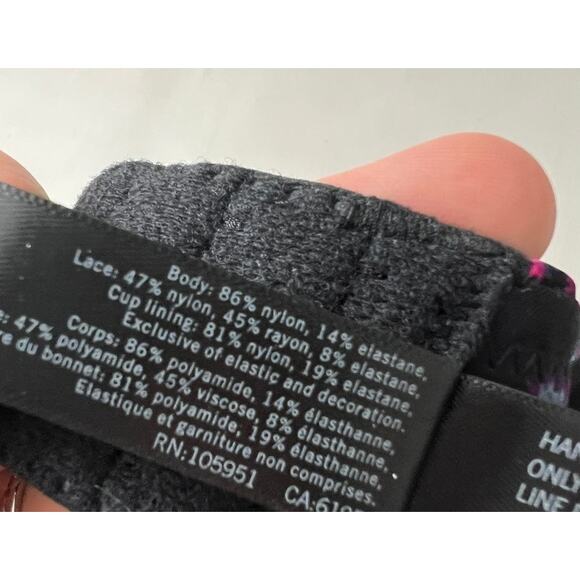 Natori Pure Luxe Custom Coverage Contour Underwire Bra Size 34DD Floral - Picture 7 of 8